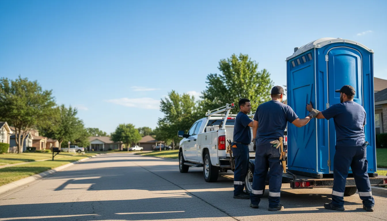 Portable Toilet Rental in Almont, ND near me